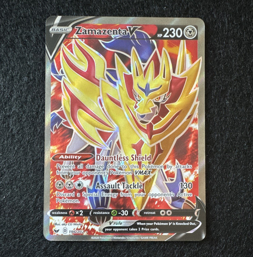 Pokémon tcg zamazenta ultra - zamazenta, v