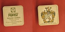 Forst Kronen Special Brauerei Bierdeckel Bier