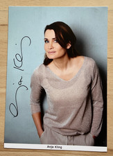 Anja Kling original signierte Autogrammkarte Ak Schauspiel Hagedorns Tochter