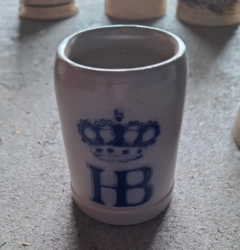 Stein bierkrug aus steingut - stein,
