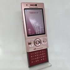 Sony Ericsson W705 Walkman Sliderhandy in Rosa (Perfekter Zustand & o. Simlock)