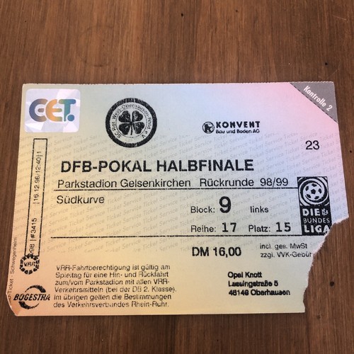 Ticket dfb pokal - ticket,