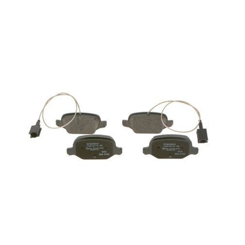 Bosch bremsbeläge hinten für - hinten,