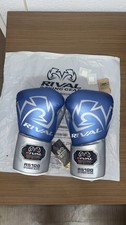 Rival Rs100 Boxhandschuhe 14 Oz Blau/silber Neu Mit Etikett Original Verpackung