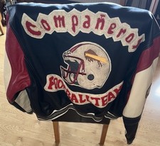 Collegejacke Lederjacke