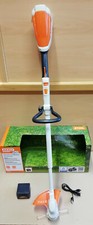 Stihl Kinder Spielzeug Akku Freischneider FSA mit USB- Ladekabel Motorsense Gras