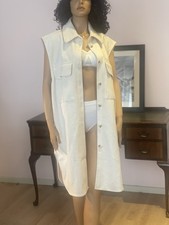 Damen lange Weste Mantel H&M
