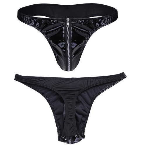 Herren sexy bikini slip - bikini, lack