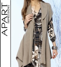 NEU STRICKWESTE STRICKMANTEL