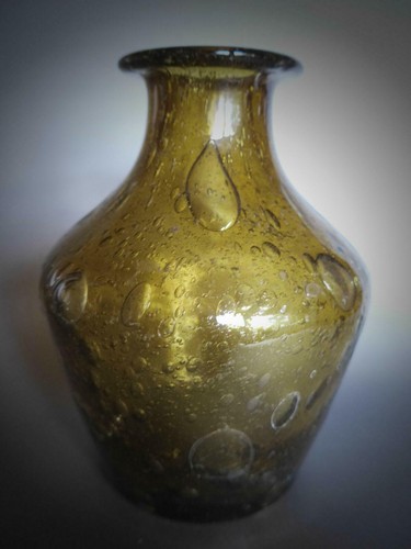 Vintage braun vase - braun,