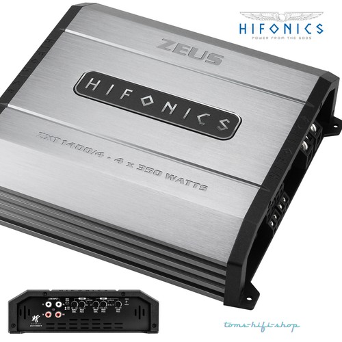Hifonics kanal 1400 - 4-kanal,