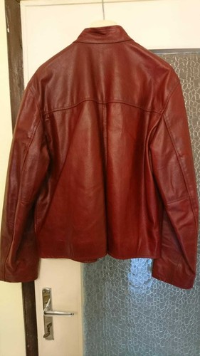 Lederjacke handarbeit - lederjacke,