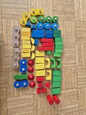 diverse Holzbausteine Bauklötze Holz