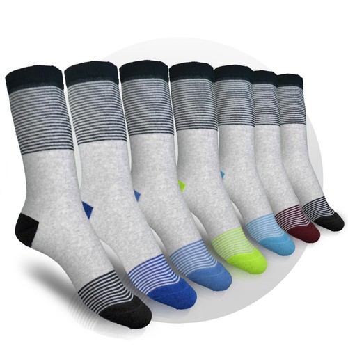 Paar kinder socken blau - 10,