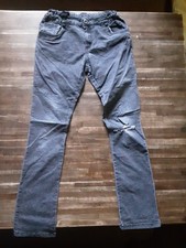 Hose Jeans  Größe 154 Streich Grau Yigga