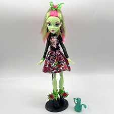 Monster High Venus MC Flytrap Gloom and Bloom Puppe Gloom n' Bloom Selten Top!