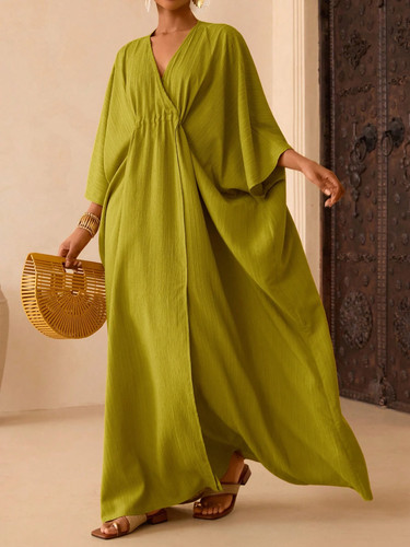 Langes damenkleid mit - langes,
