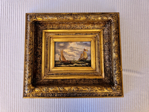 ölgemälde segelschiff marine - Ölgemälde,