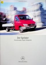 297906) Mercedes Sprinter - Kipper - Pritsche - Prospekt 06/2004