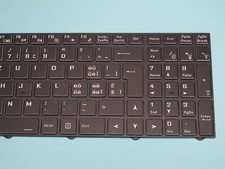 Tastatur Schenker XMG Compact 17 E20 BJ2020 2021 Version 1 mit 2 Kabeln