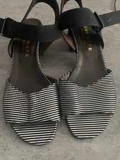 Brunate Damen Schuh, Sandale, Grösse 40, schwarz-silber