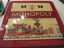 MONOPOLY NOSTALGIE - BLECHDOSE - 1x gespielt