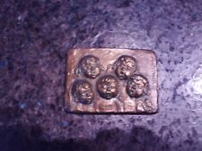 Bronze Relief, 5 singende Engel, signiert