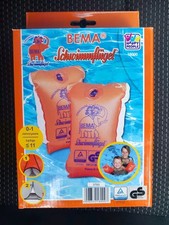 BEMA Schwimmflügel Größe 00 bis 11kg orange/blau 12,5x19,5cm 2 Stück