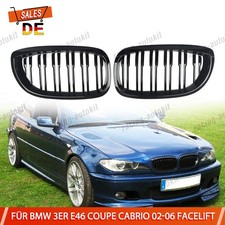 Glanz Schwarz Doppelsteg