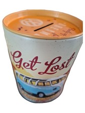 Nostalgic Art Spardose VW Bulli Get Lost Metall Mehrfarbig