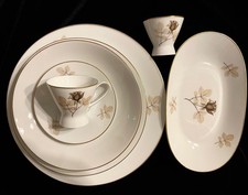 Rosenthal Shadow Rose Schwarze Rose Service eine Person