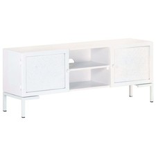 TV-Schrank weiß 115x30x46 cm
