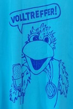 T-Shirt Volltreffer, mit Spassvogel Willibald, Größe S, gebraucht
