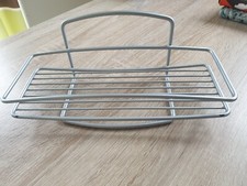 Bad Korb, Regal Duschregal Duschkorb Silber Aufbewahrungskorb, ohne Befestigung