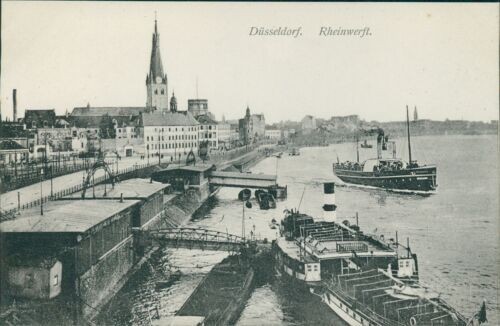 Ansichtskarte düsseldorf - ansichtskarte,