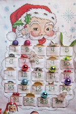 Stickvorlage "Nikolaus-Adventskalender" Kreuzstichmotive Durene Jones