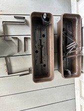 Blumenkasten, 2 Stück, für Balkon-Geländer, Bewässerung, zum Hängen