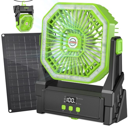 Solar camping tischventilator - camping,