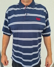 Lonsdale, Poloshirt, Shirt, XL, blau, Streifen, Herren, wie neu