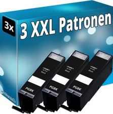 3x XL TINTE PATRONEN für CANON PIXMA MG5750 TS5050 MG5751 TS5051 MG5753 TS5053