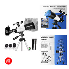 Teleskop 70mm Blende Tragbares