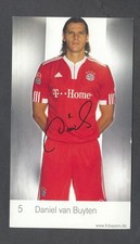 Autogrammkarte Daniel van