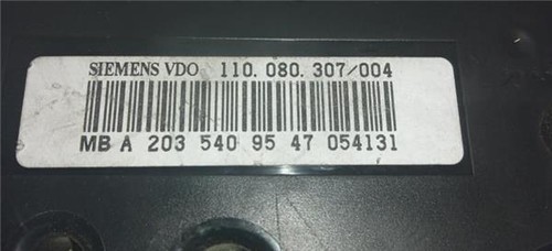 Tachoeinheit kmh mercedes - tachoeinheit, mercedes-benz