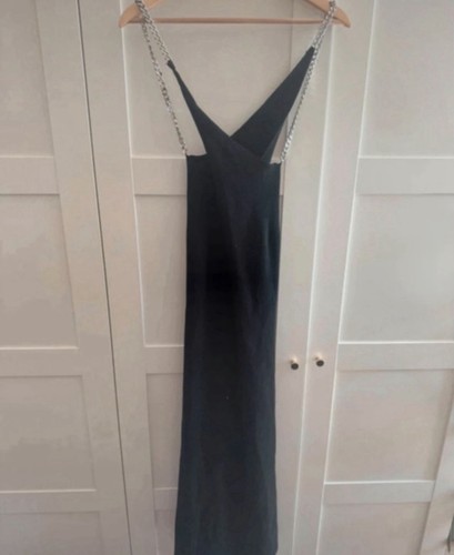 Zara maxikleid schwarz lang - zara,