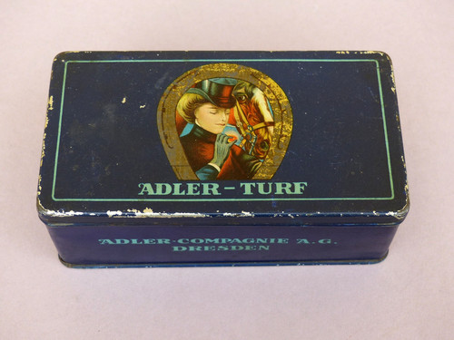 Alte blechdose cigaretten - blechdose,