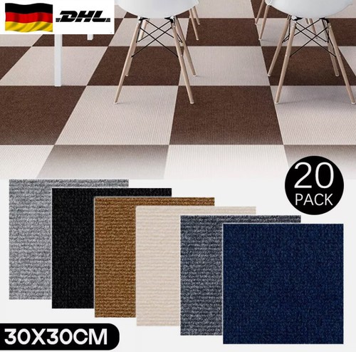 Stück teppichfliesen - 20/40,