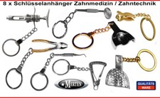 8 Schlüsselanhänger DENTAL -
