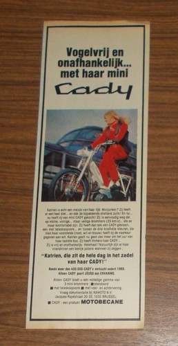 Seltene werbung motobecane - seltene,