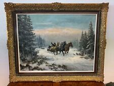 GROSSES ÖLGEMÄLDE IN