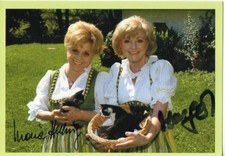 Autogramm maria und margot - autogramm,